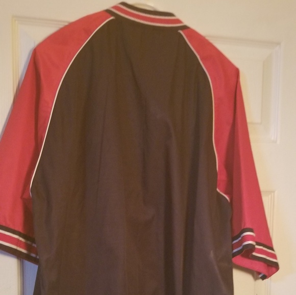XL Polo Sport Baseball Warm Up Jacket Short sleeve - Picture 4 of 5